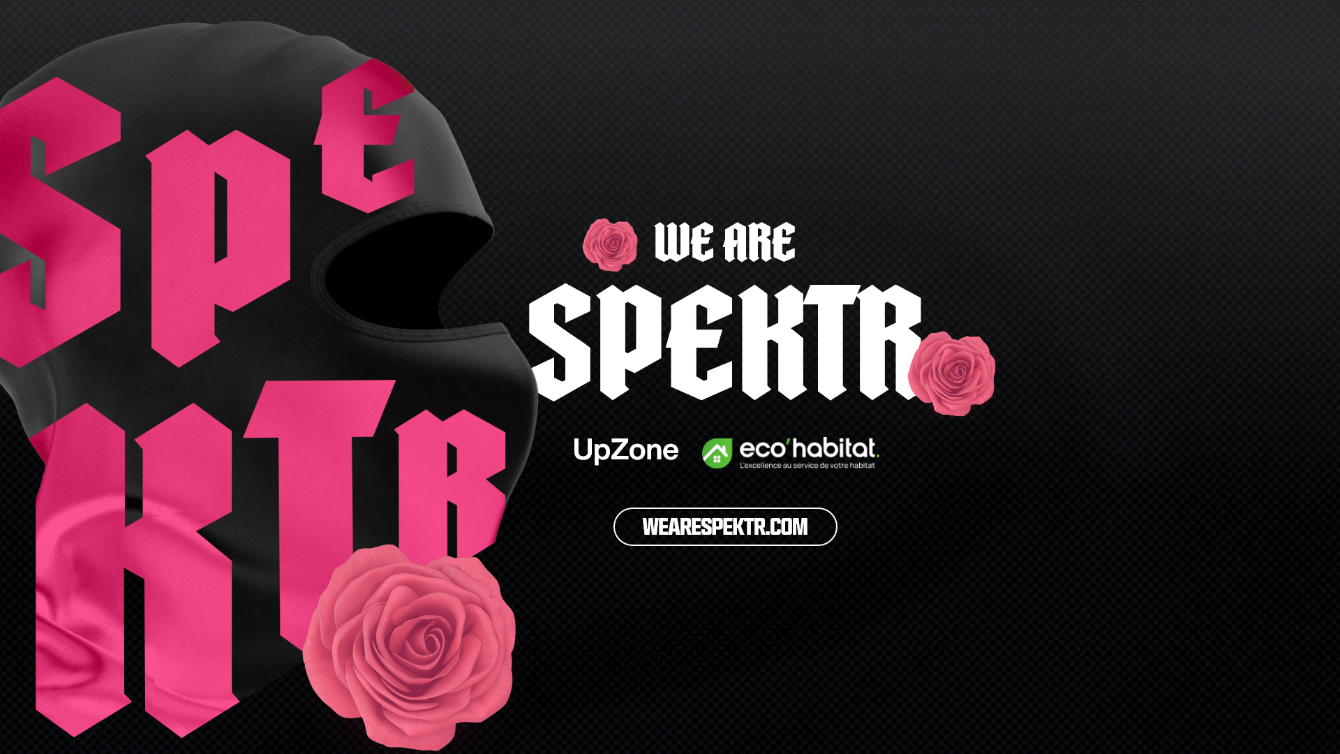 Banniere We Are Spektr avec partenaires